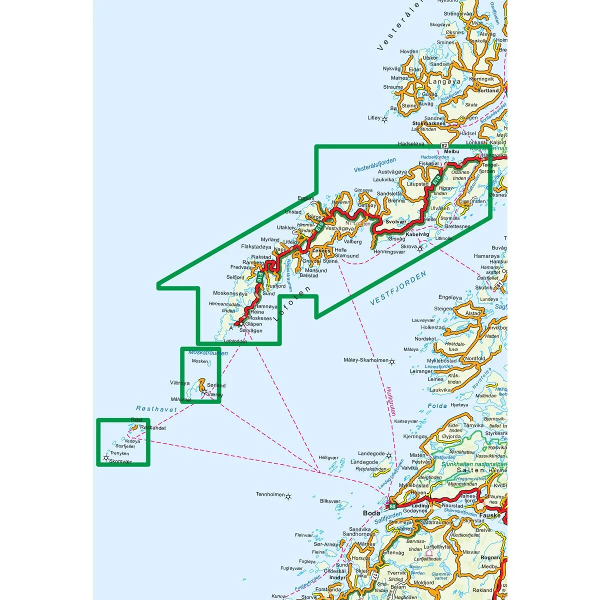 Lofoten DNT Turkart - Bilde 3