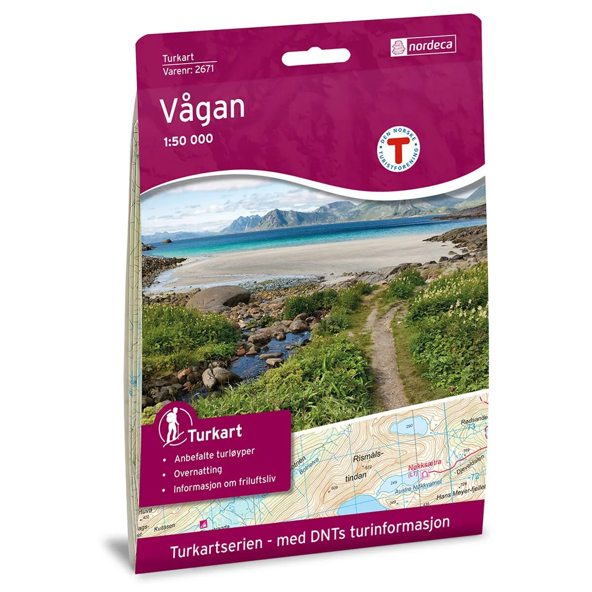 Produktbilde av vågan dnt turkart