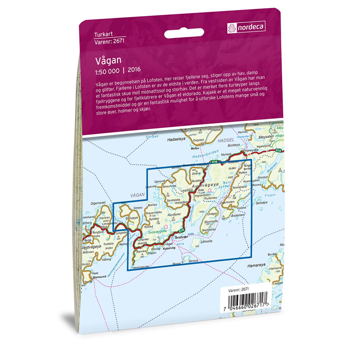 Vågan DNT Turkart - Bilde 2