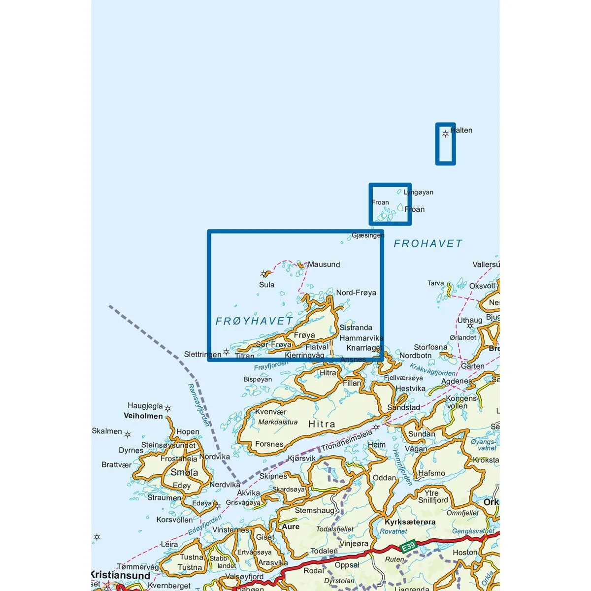 Frøya DNT Turkart - Bilde 2