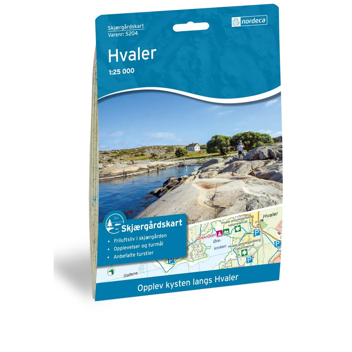 Produktbilde av skjærgårdskart hvaler