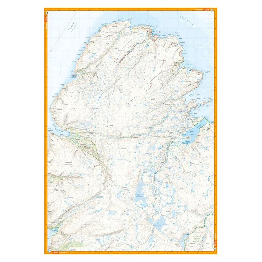 Turkart Berlevåg & Båtsfjord 1:50.000 - Bilde 2