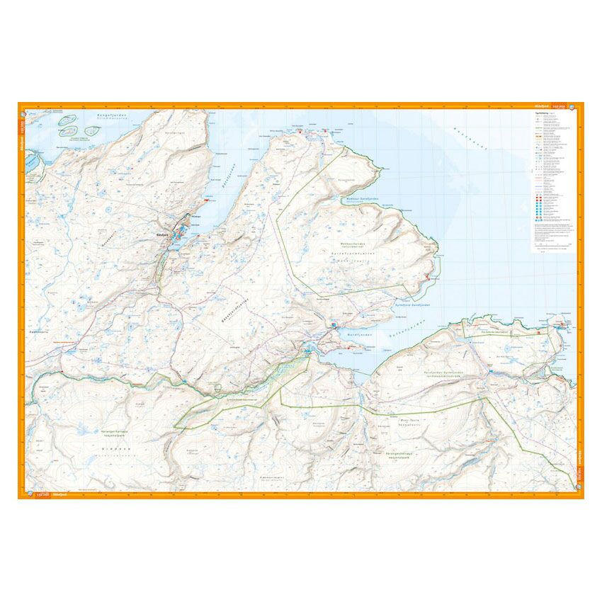 Turkart Berlevåg & Båtsfjord 1:50.000 - Bilde 3