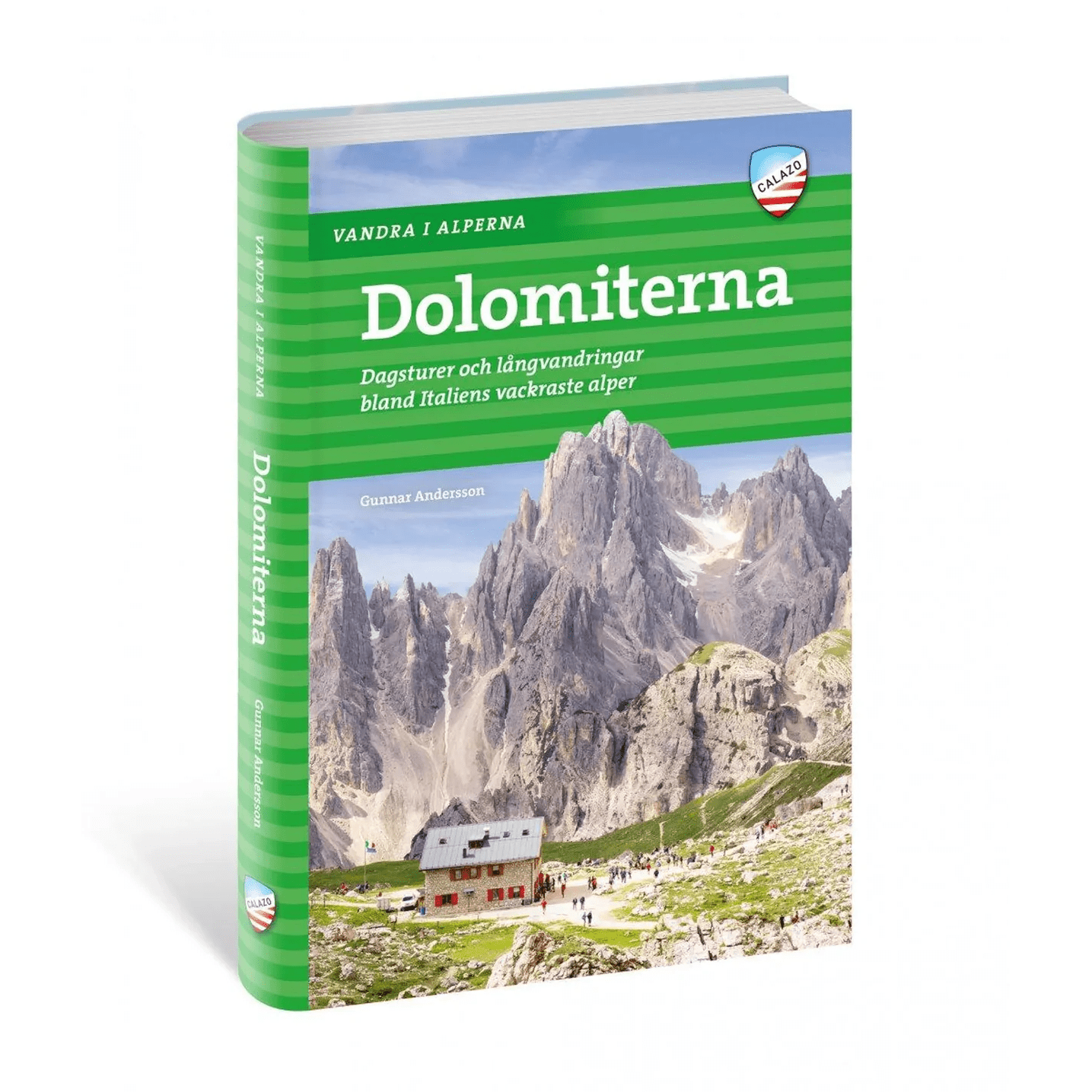 Forsiden av guideboken Vandra i Alperna: Dolomiterna