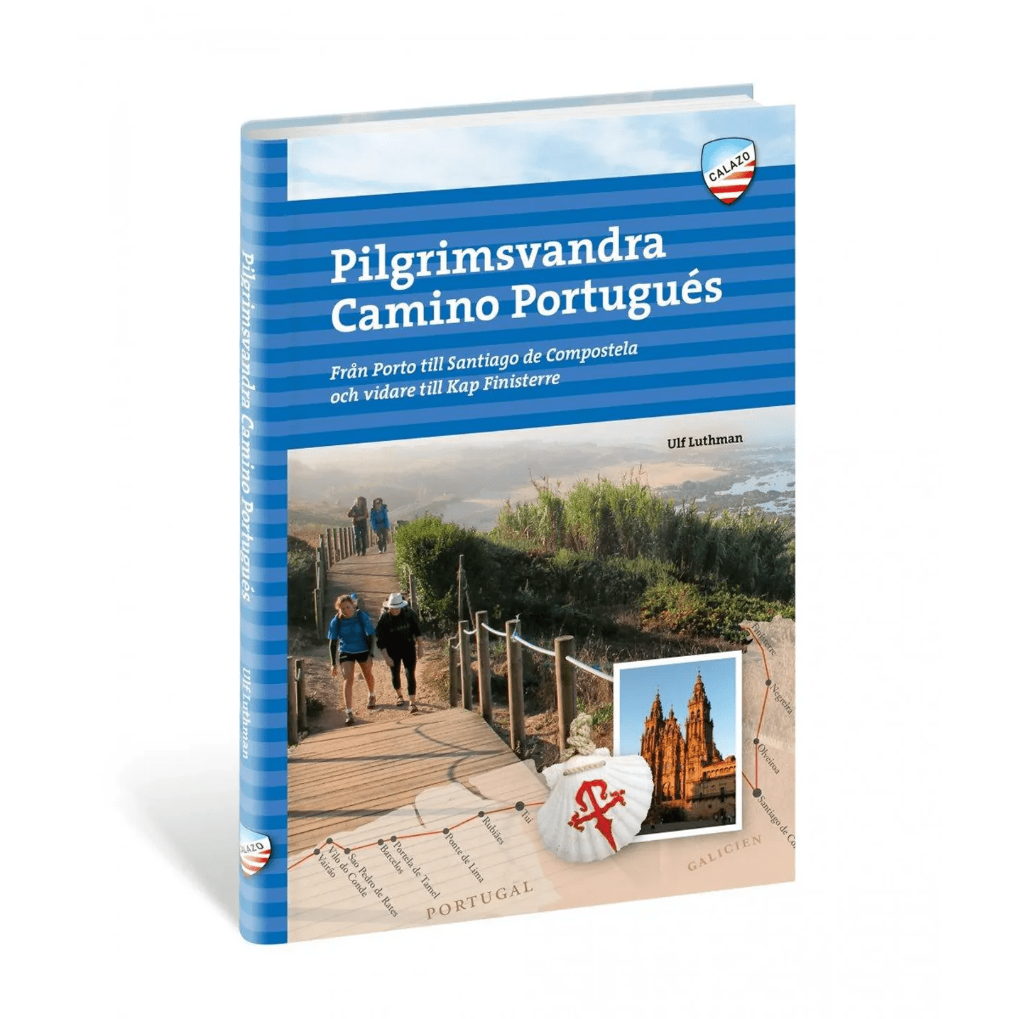 Forsiden av guideboken Pilgrimsvandra Camino Portugués