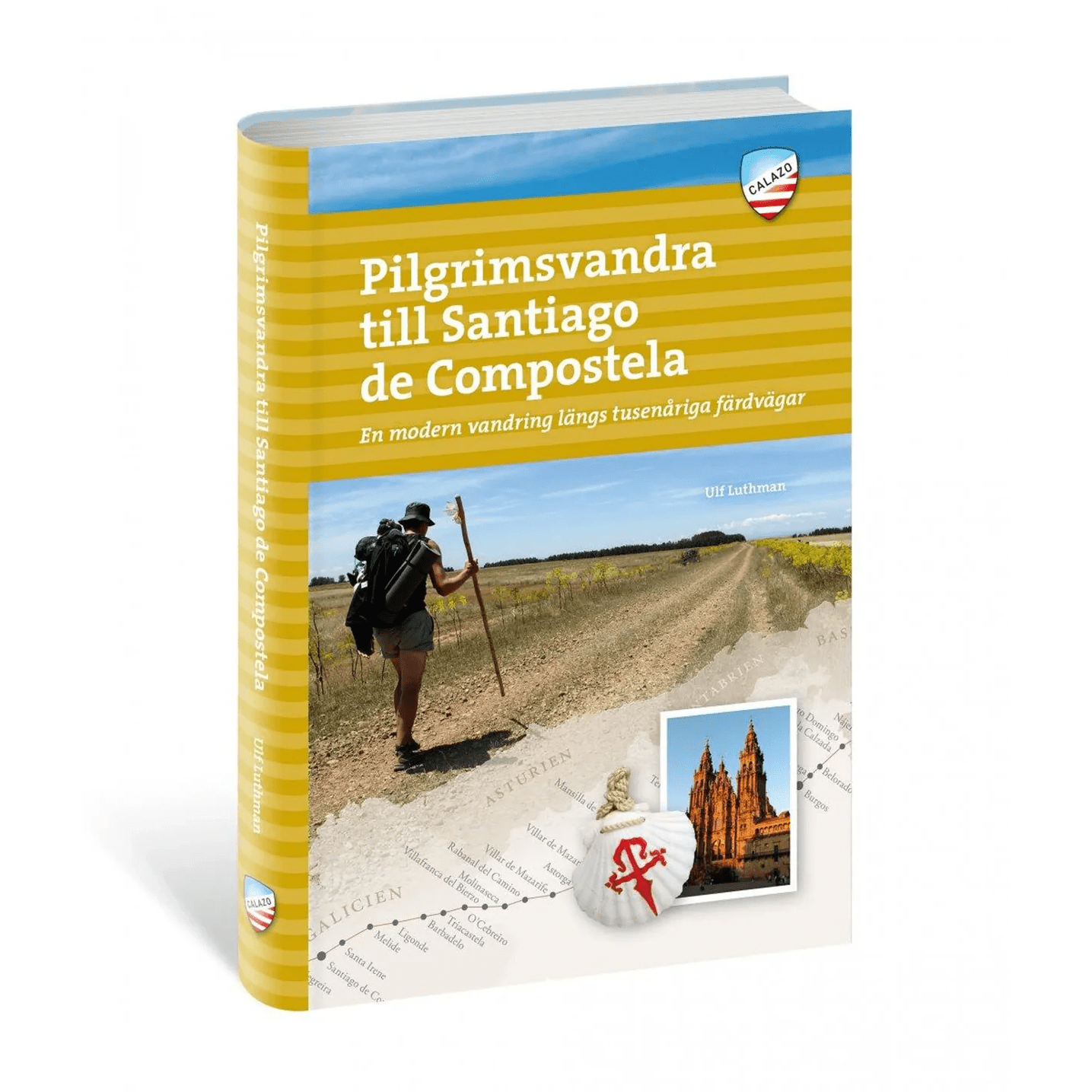 Forsiden av guideboken Pilgrimsvandra till Santiago de Compostela