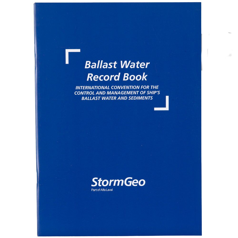 Ballast Water Record Book (inc. 2025 Regulations) - X1083