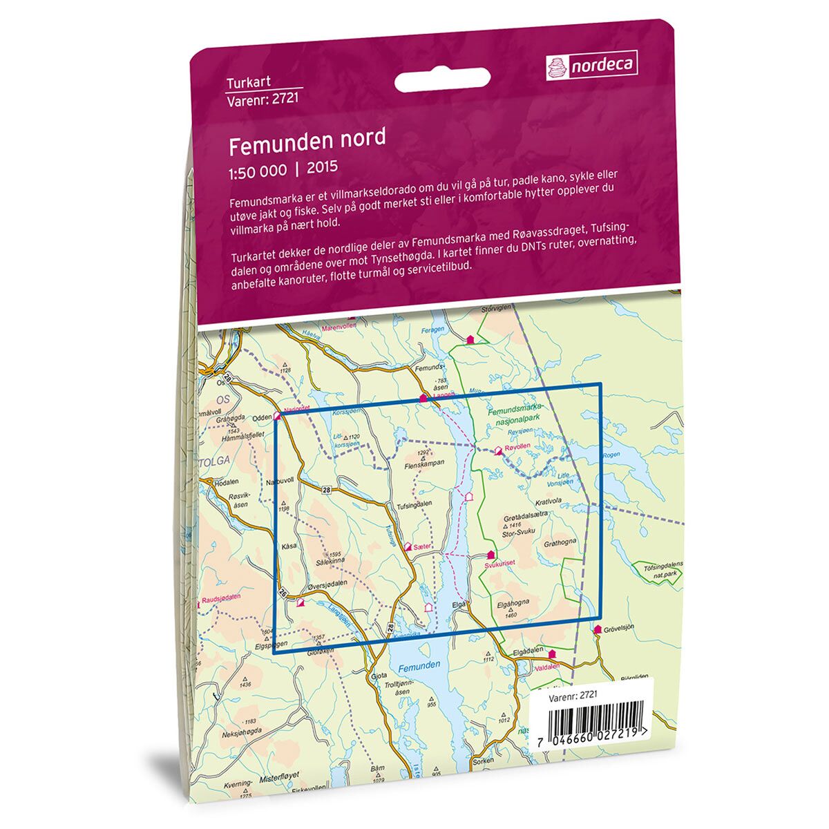 Femunden Nord DNT Turkart - Image 2