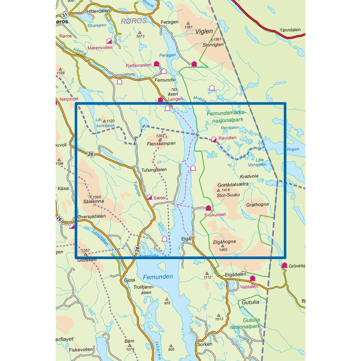 Femunden Nord DNT Turkart - Image 3