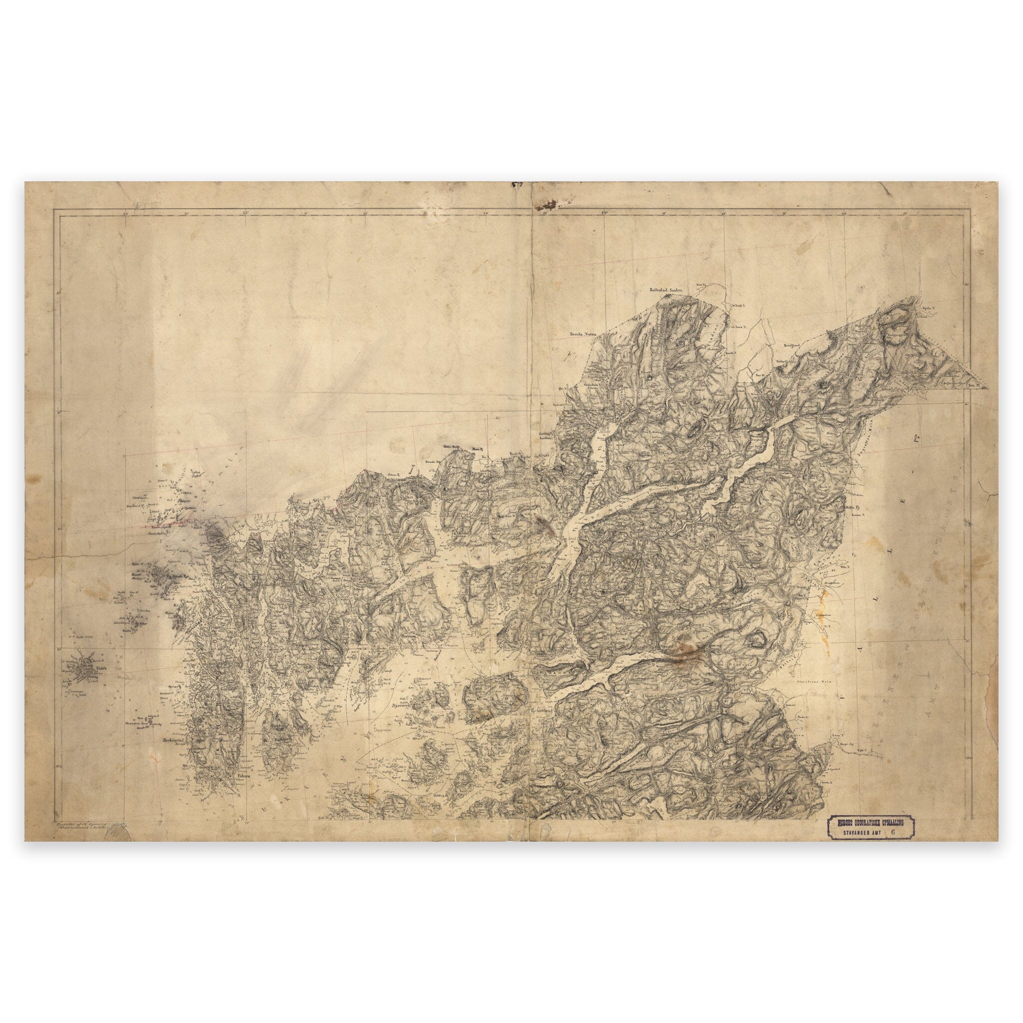 Karmøy, Sauda og Ryfylke 1860