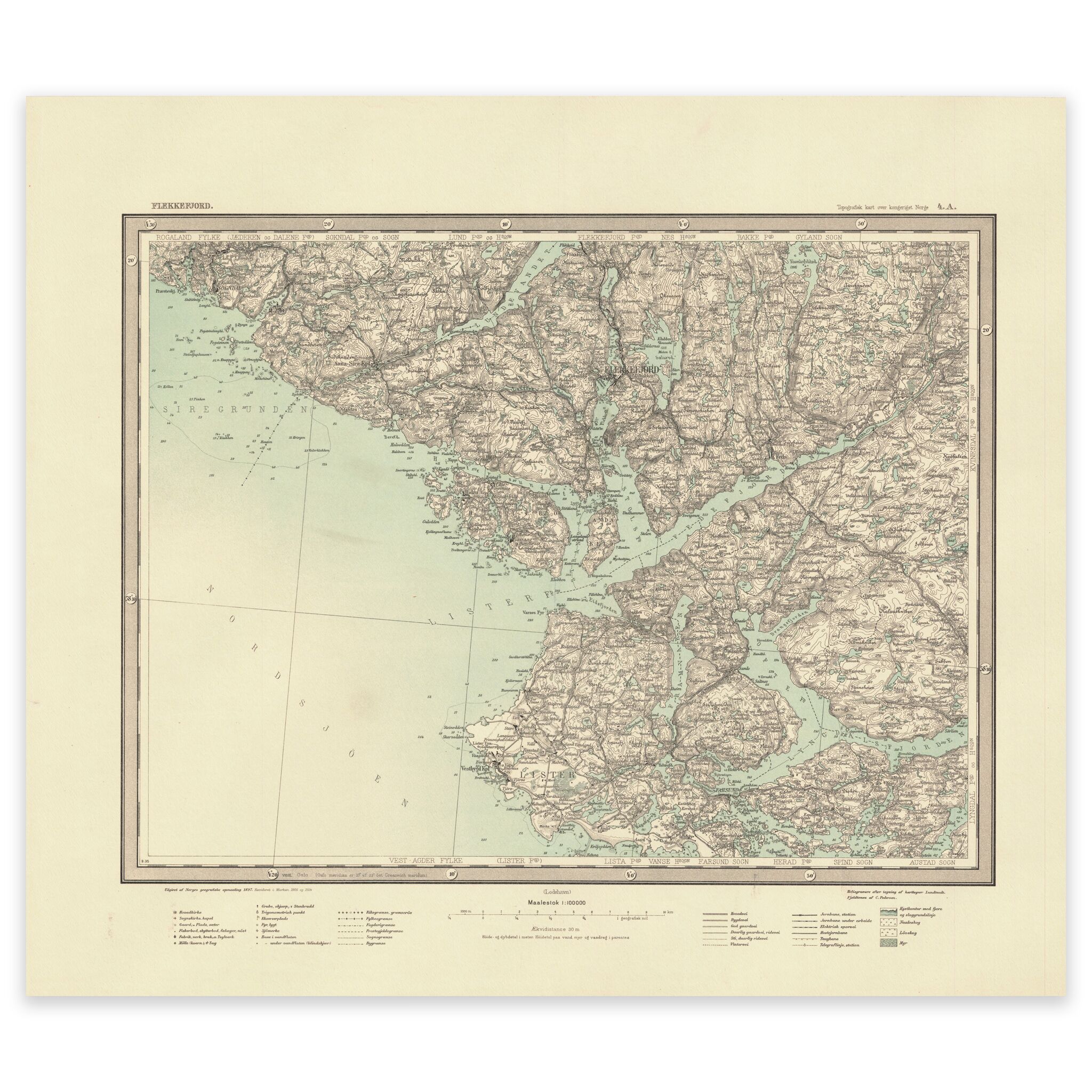 Flekkefjord 1924