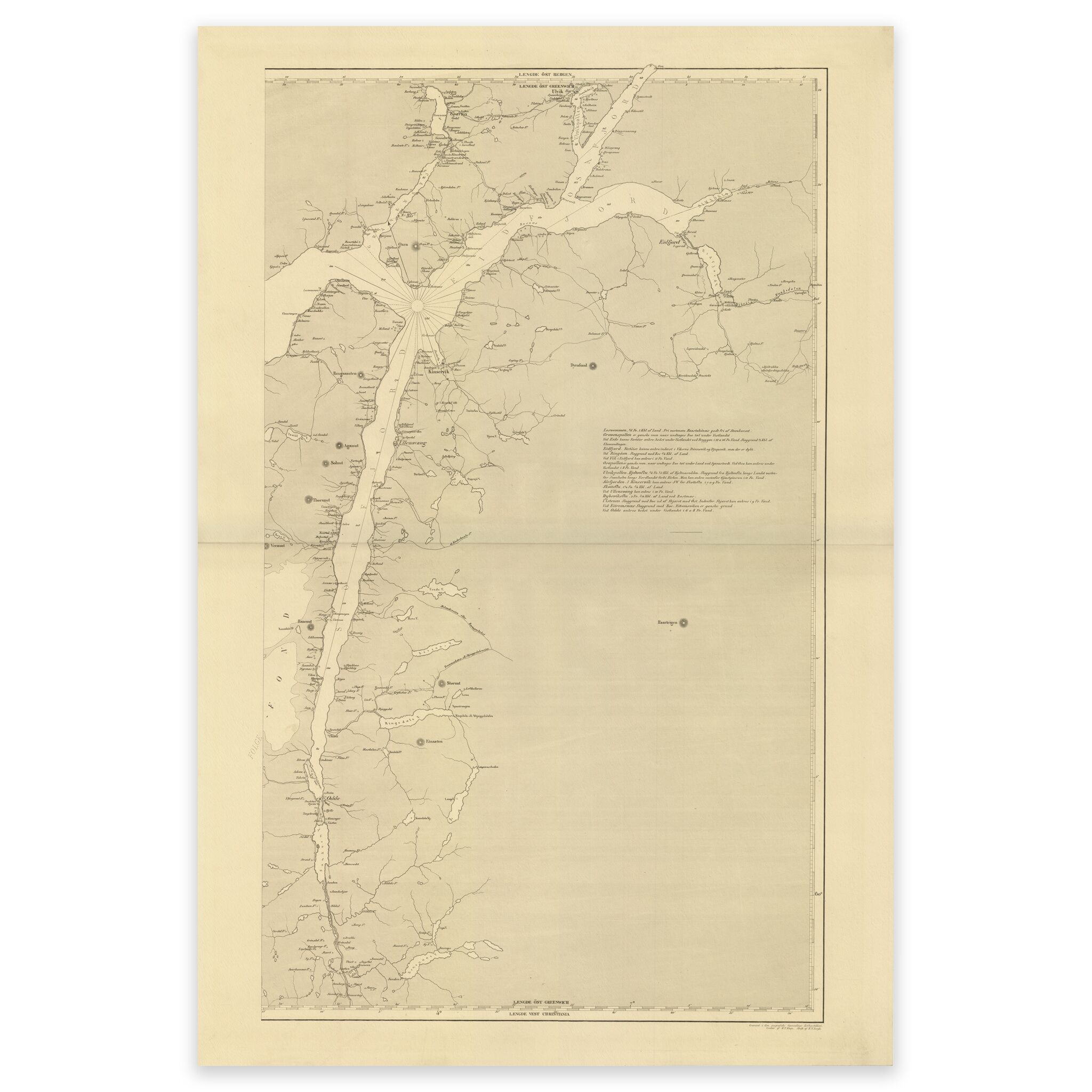 Hardangerfjorden øst 1865