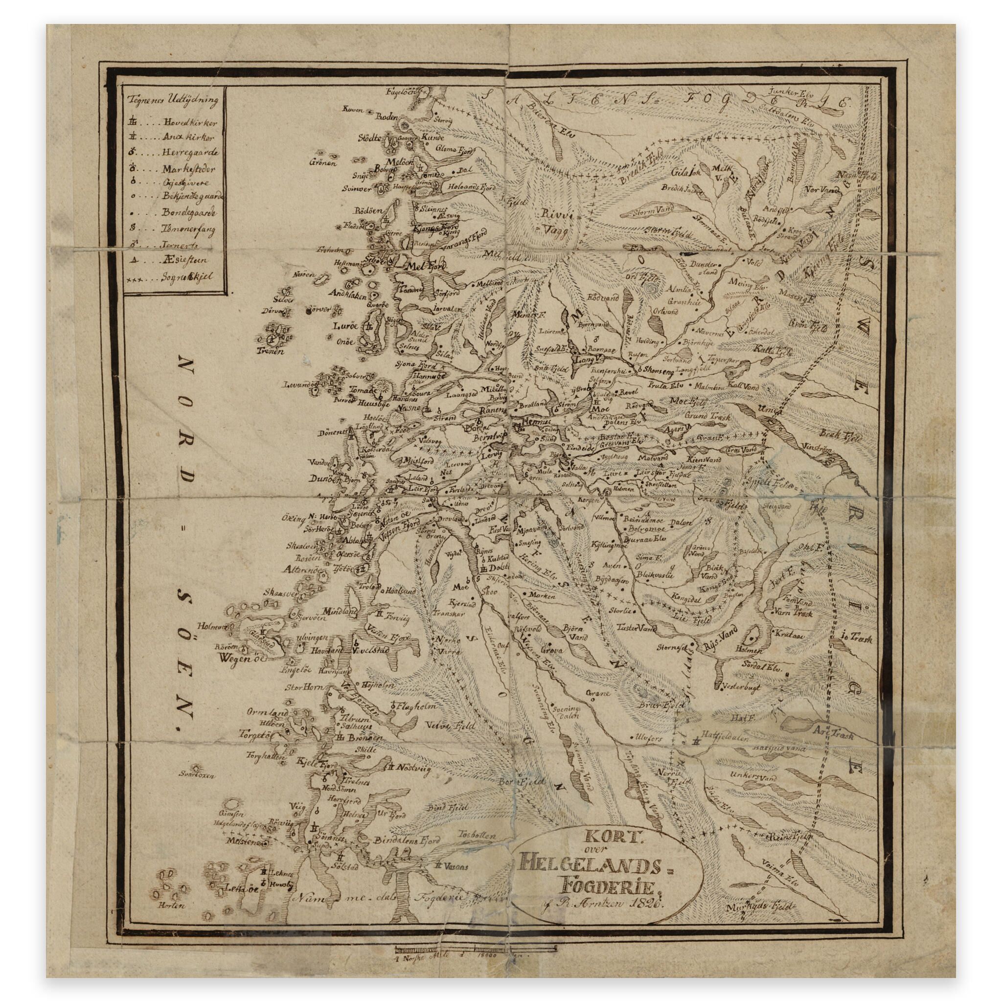 Helgelands fogderier 1826