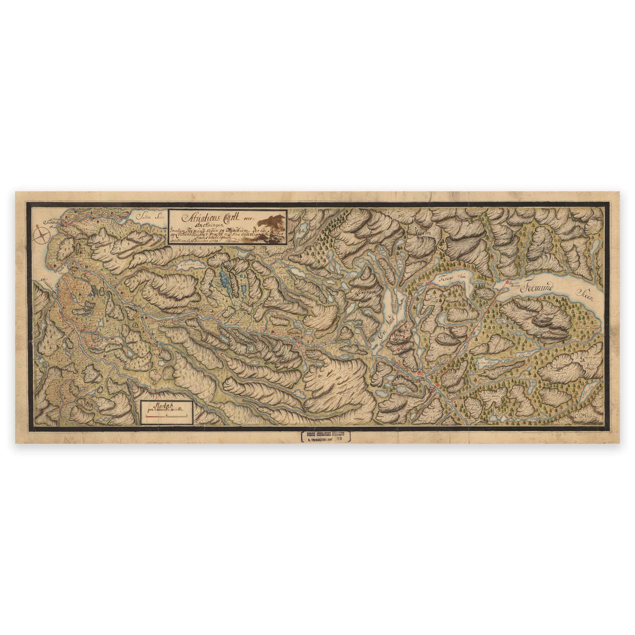 Femunden - Trondheim 1740