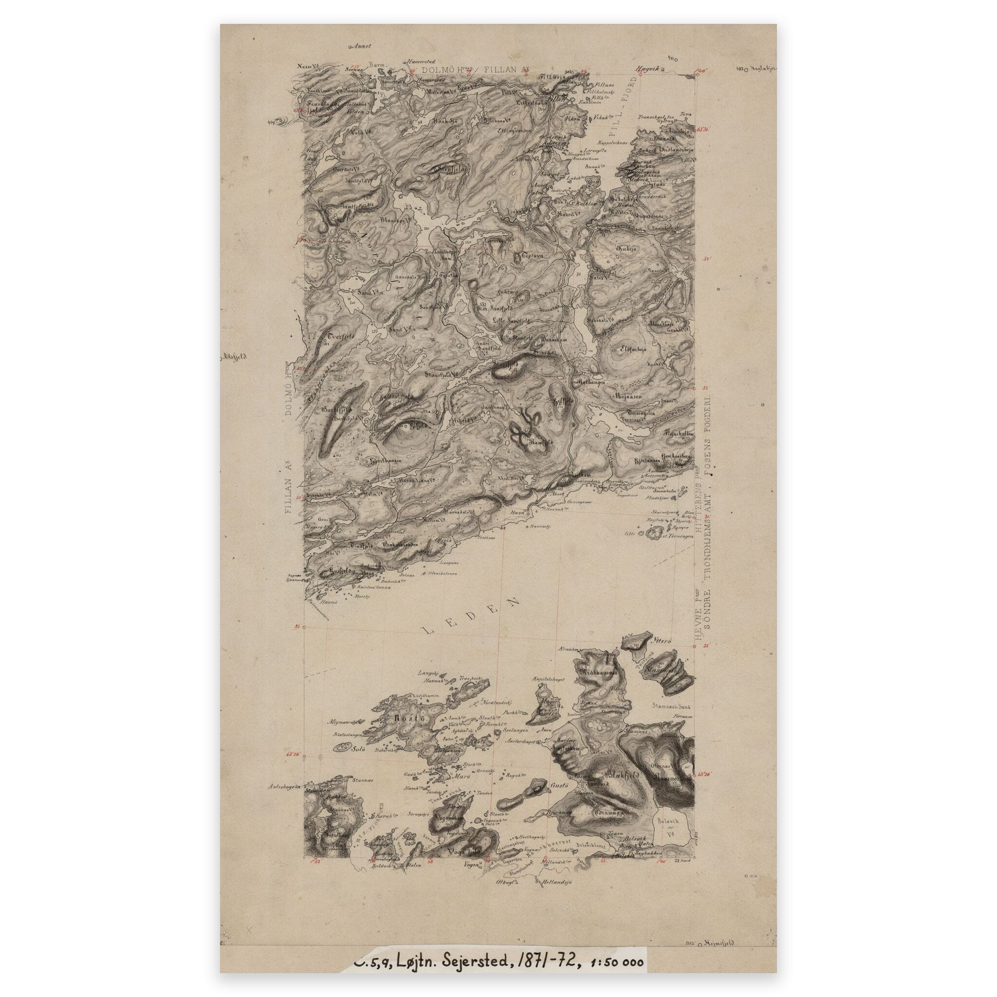 Trondheimsleia 1872