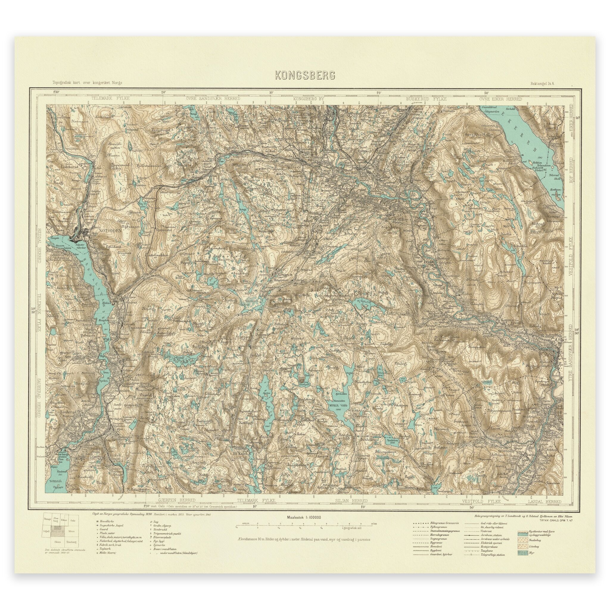 Notodden 1940