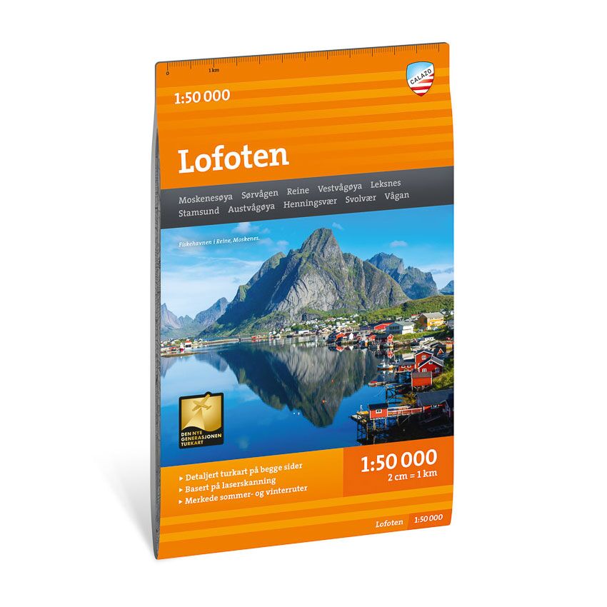 Turkart Lofoten 1:50.000