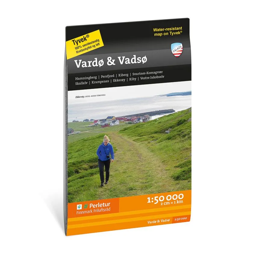 Turkart Vardø & Vardsø 1:50.000