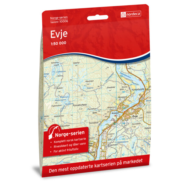 Evje Norge-serien Turkart