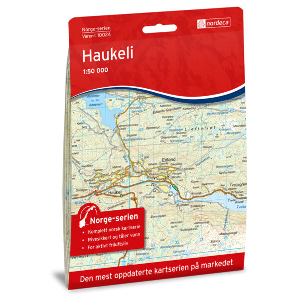 Haukeli Norge-serien Turkart