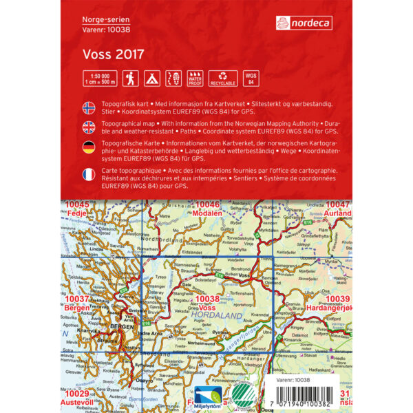 Voss Norge-serien Turkart - Image 2