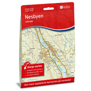 Nesbyen Norge-serien Turkart