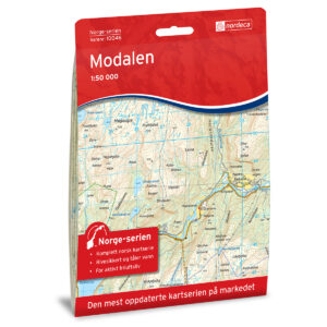 Modalen Norge-serien Turkart