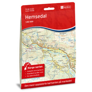 Hemsedal Norge-serien Turkart