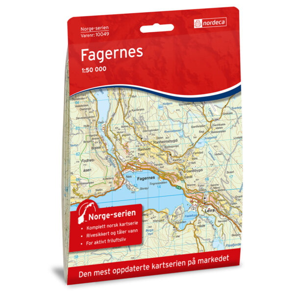 Fagernes Norge-serien Turkart
