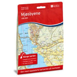 Mjøsbyene Norge-serien Turkart