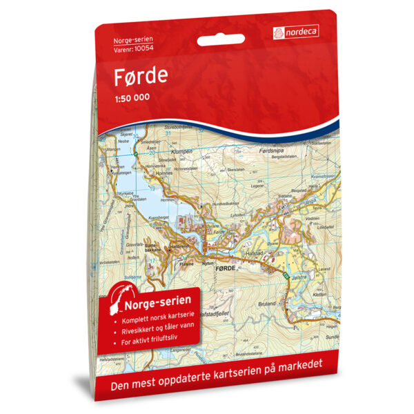 Førde Norge-serien Turkart
