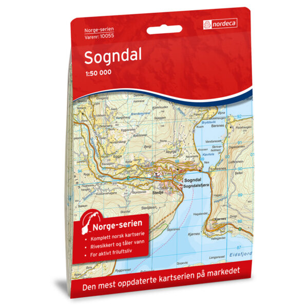 Sogndal Norge-serien Turkart