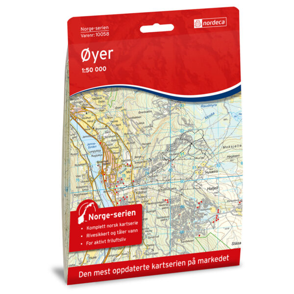 Øyer Norge-serien Turkart