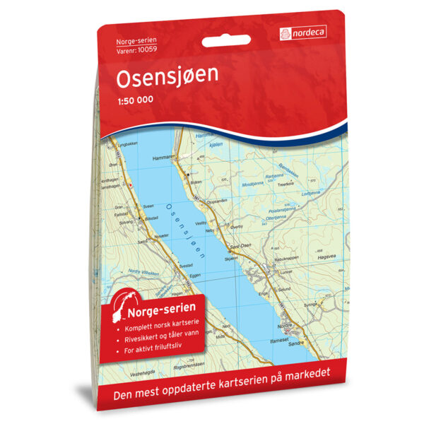 Osensjøen Norge-serien Turkart