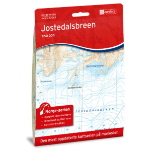 Jostedalsbreen Norge-serien Turkart