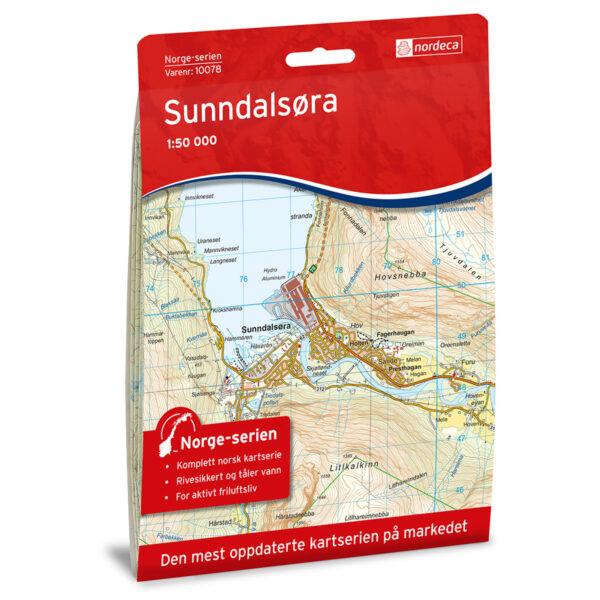 Sunndalsøra Norge-serien Turkart