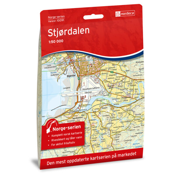 Stjørdalen Norge-serien Turkart