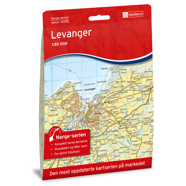 Levanger Norge-serien Turkart