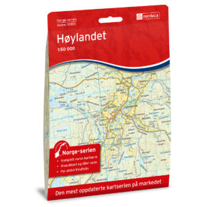 Høylandet Norge-serien Turkart