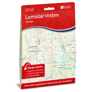 Lomsdal Visten Norge-serien Turkart