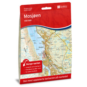 Mosjøen Norge-serien Turkart