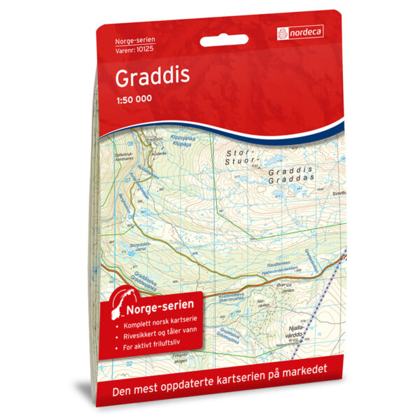 Graddis Norge-serien Turkart