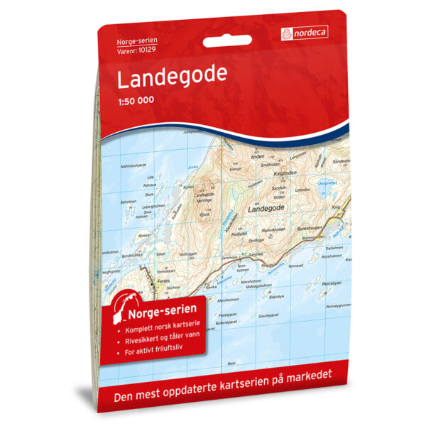 Landegode Norge-serien Turkart