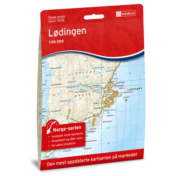Lødingen Norge-serien Turkart