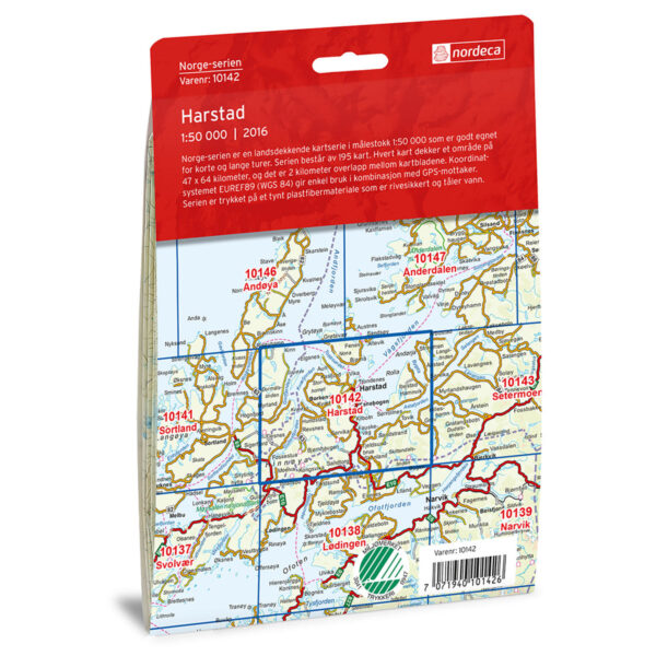 Harstad Norge-serien Turkart - Image 2