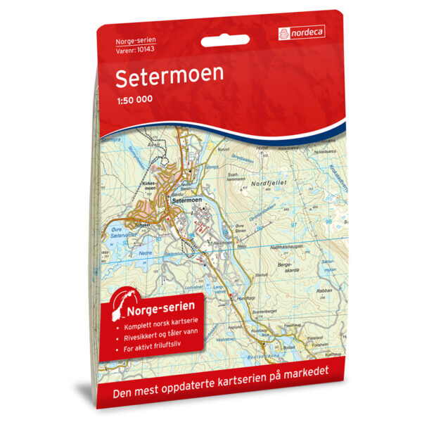 Setermoen Norge-serien Turkart