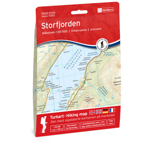 Storfjorden Norge-serien Turkart