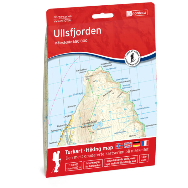 Ullsfjorden Norge-serien Turkart