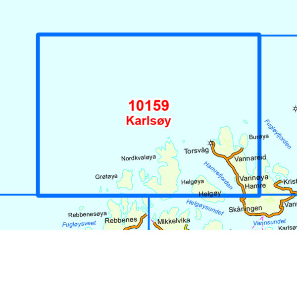 Karlsøy Norge-serien Turkart - Image 2