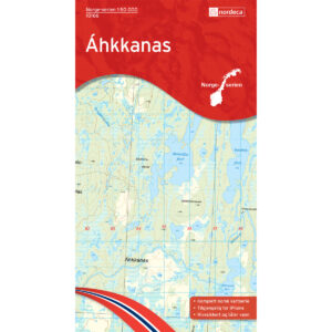 Ahkkanas Norge-serien Turkart